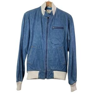 Vintage Levi's Panatela 70’s Men’s Denim Bomber Zip-Up Jacket Size 42L (M/L)